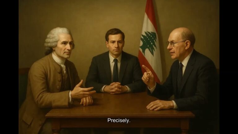 A fascinating ChatGPT-generated podcast debate on Lebanon